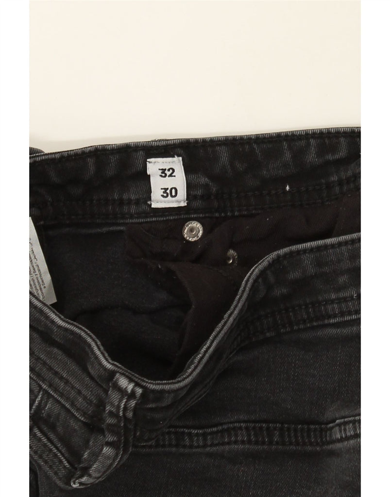 JACK & JONES Mens GLENN Slim Jeans W32 L27 Grey Cotton Vintage Jack & Jones and Second-Hand Jack & Jones from Messina Hembry 