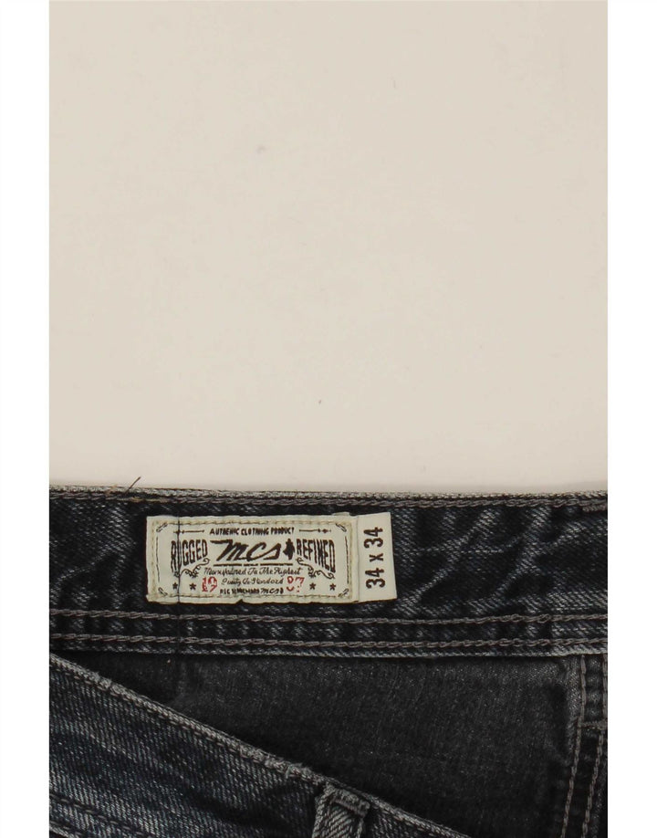 Marlboro Classics Mens Slim Jeans W34 L30 Navy Blue