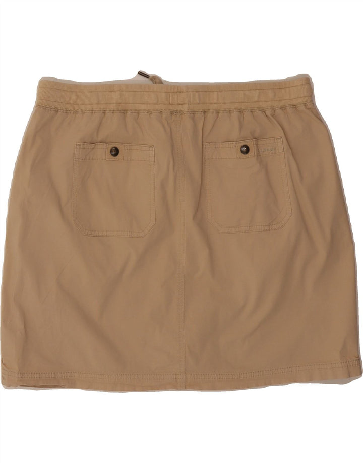 L.L.BEAN Womens Mini Skirt Large W34  Beige Cotton Vintage L.L.Bean and Second-Hand L.L.Bean from Messina Hembry 