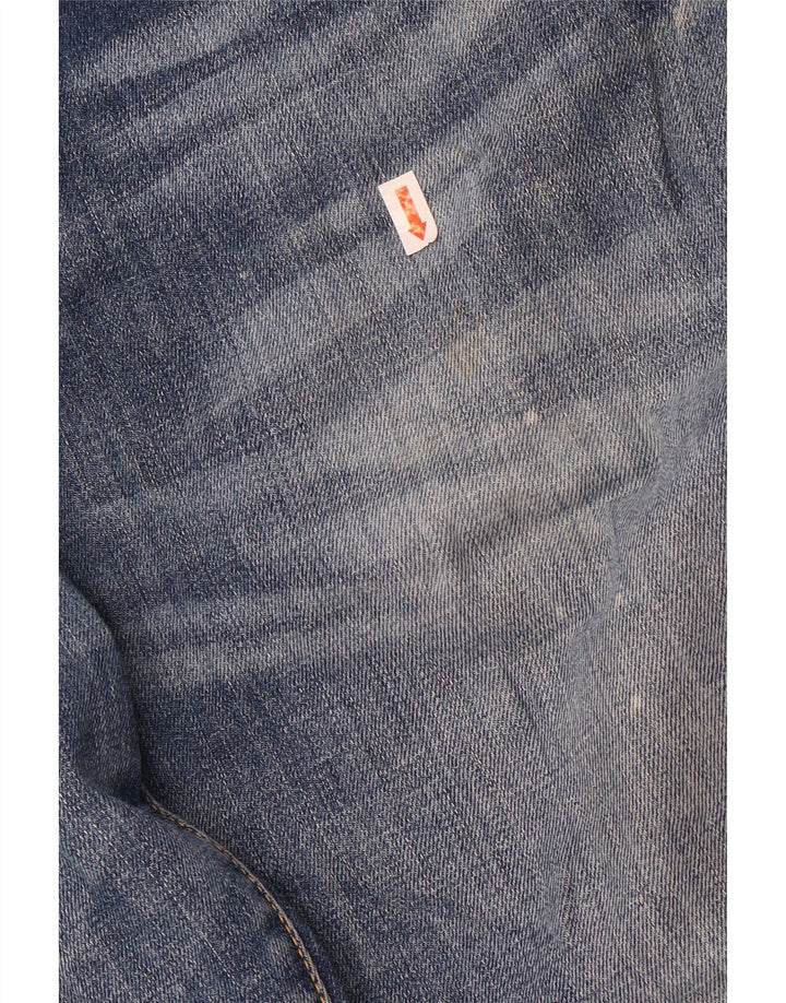 Tommy Hilfiger Mens Straight Jeans W33 L32 Blue Cotton