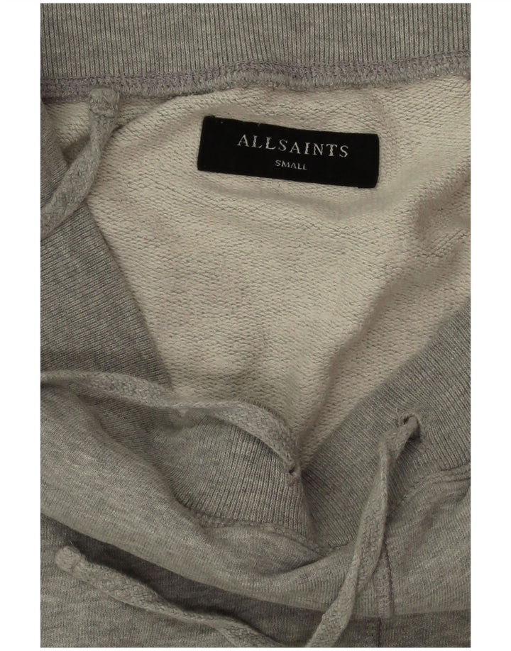 All Saints Mens Tracksuit Trousers Joggers Small  Grey Flecked Cotton