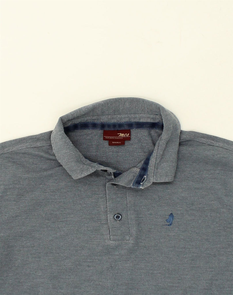 MARLBORO CLASSICS Mens Polo Shirt Small Grey Cotton | Vintage Marlboro Classics | Thrift | Second-Hand Marlboro Classics | Used Clothing | Messina Hembry 