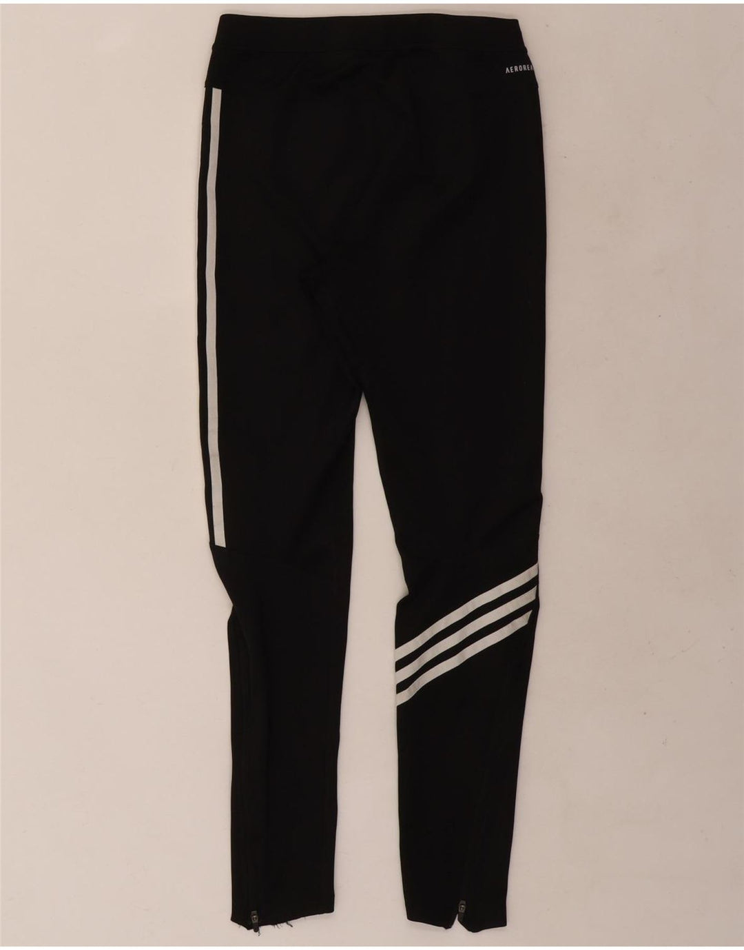 Adidas Womens Aeroready Leggings UK 12 Medium Black Polyester