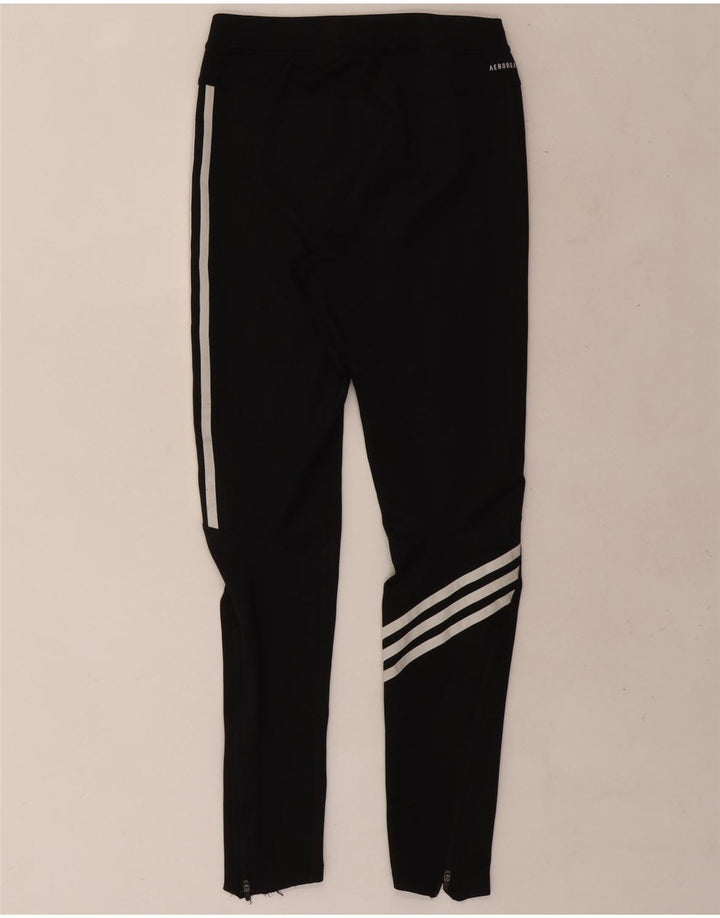 Adidas Womens Aeroready Leggings UK 12 Medium Black Polyester