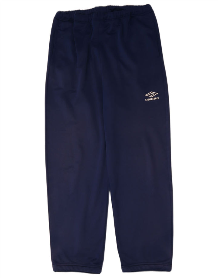 Umbro Mens Tracksuit Trousers XL Navy Blue Polyester