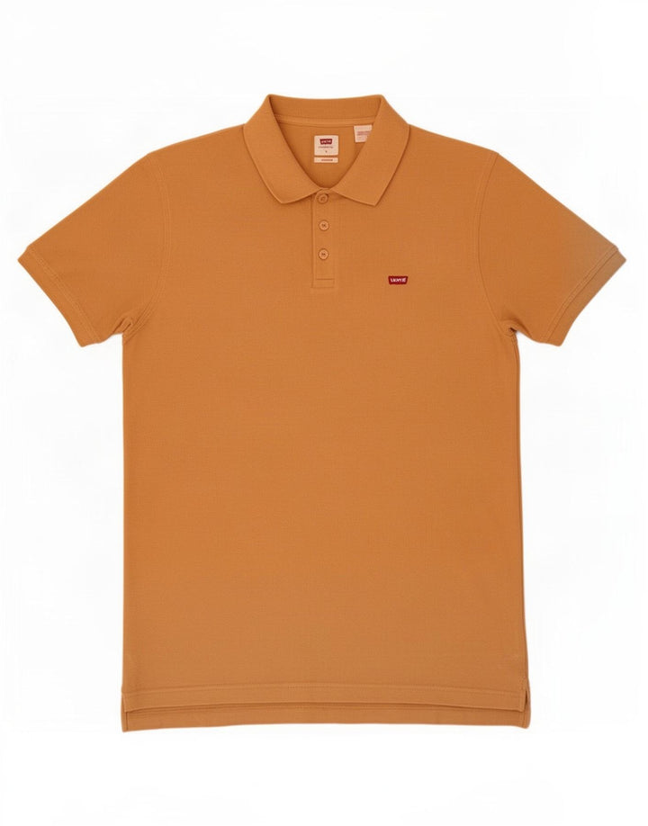 Levi's Mens Standard Fit Polo Shirt Large Beige
