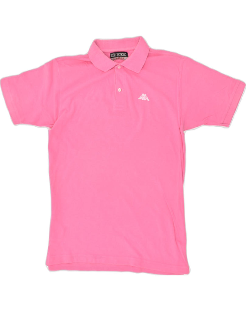 KAPPA Mens Polo Shirt Large Pink Cotton | Vintage Kappa | Thrift | Second-Hand Kappa | Used Clothing | Messina Hembry 