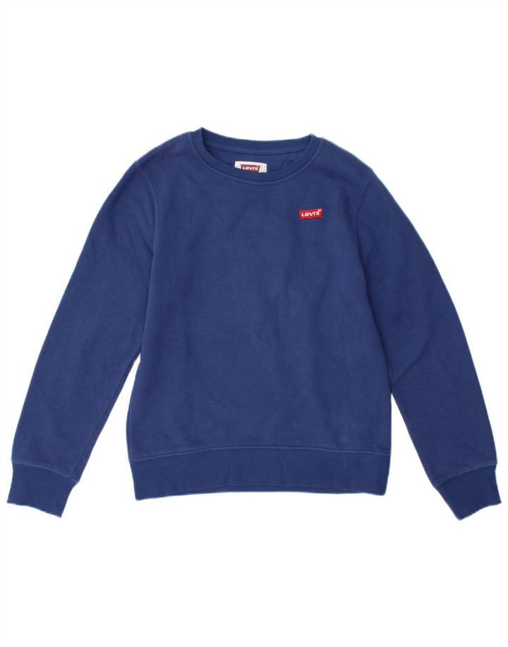 Levi's Boys Sweatshirt Jumper 11-12 Years Blue Cotton