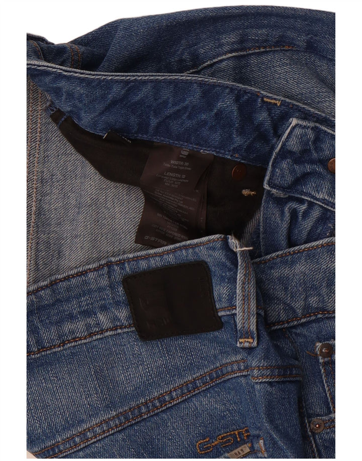 G-Star Mens Tapered Jeans W30 L28 Blue Cotton