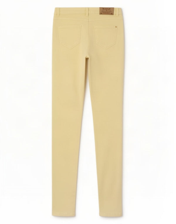 Zara Womens Skinny Jeans EU 34 2XS W24 L28 Yellow
