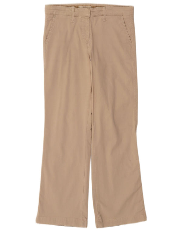 Timberland Womens Bootcut Chino Trousers US 6 Medium W30 L27 Beige Cotton