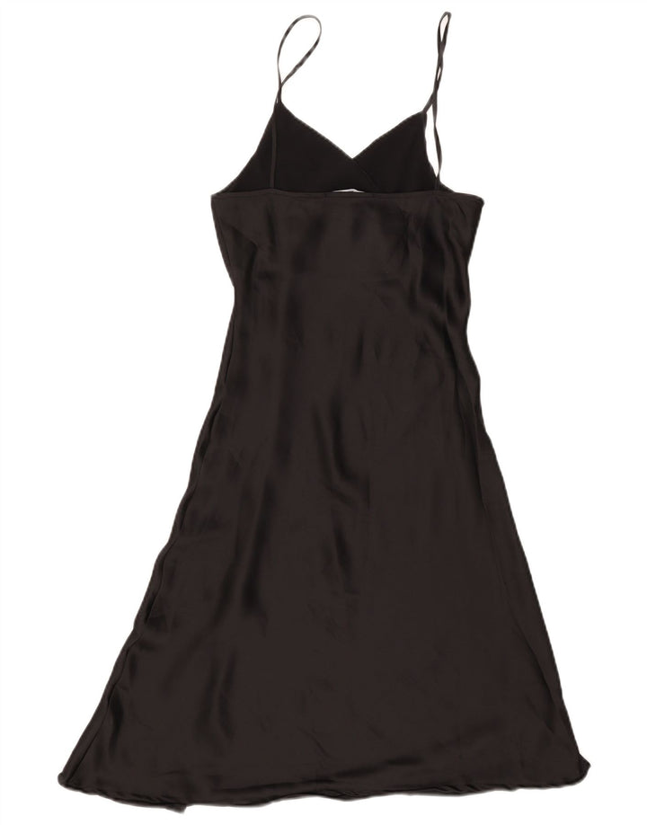 Zara Womens Slip Dress UK 4 XS Black