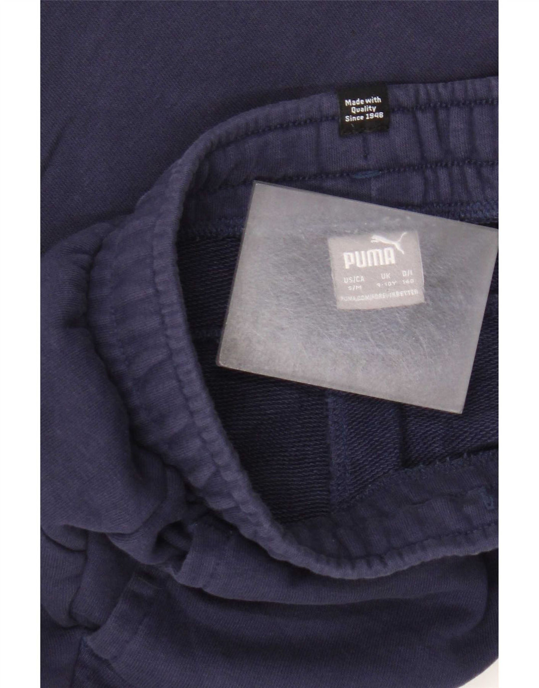 Puma Boys Sport Shorts 9-10 Years Navy Blue