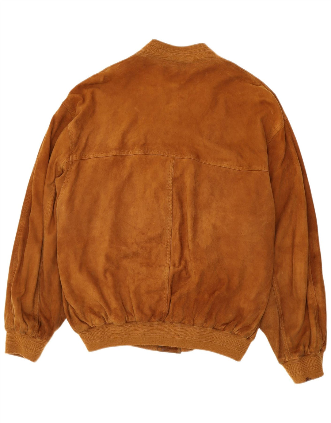 Maxi Milian Mens Suede Bomber Jacket IT 58 4XL Brown