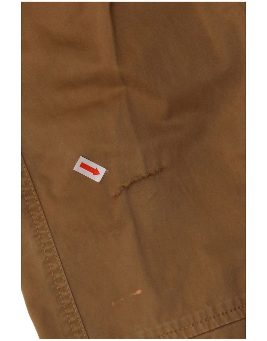 SUPERDRY Mens Straight Cargo Trousers W32 L32 Beige Cotton