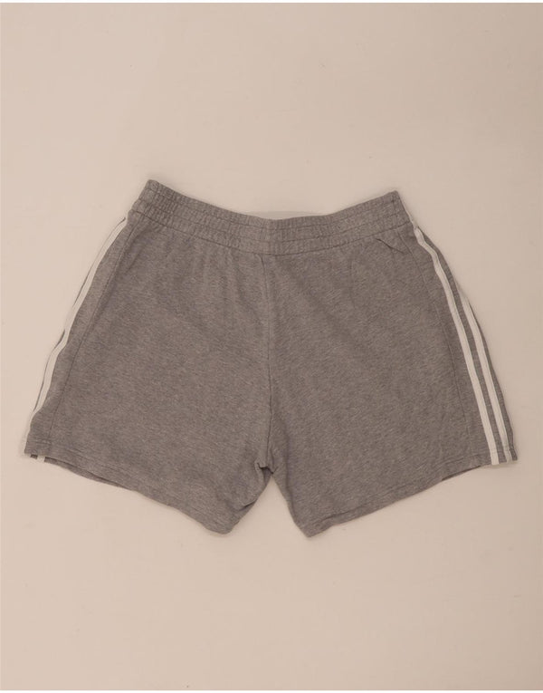 Adidas Mens Sport Shorts XL Grey Flecked Cotton
