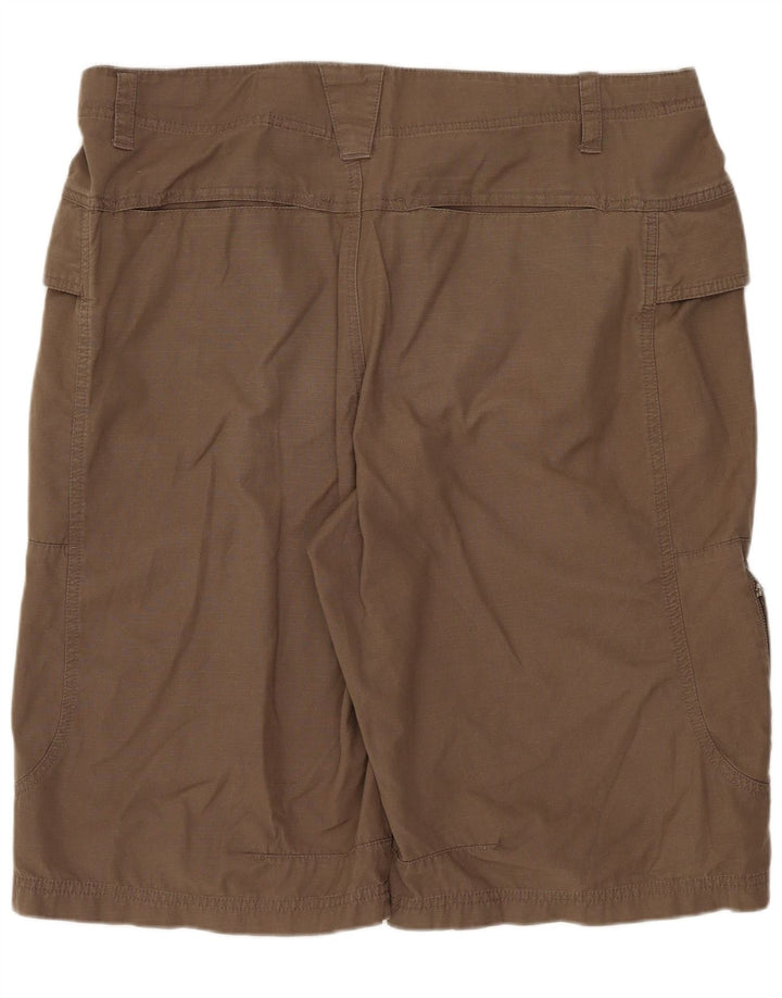 NIKE Mens Cargo Shorts W38 XL Brown Cotton