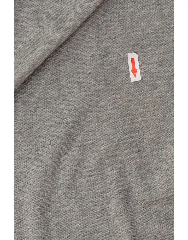 Champion Mens Polo Shirt Large Grey Striped