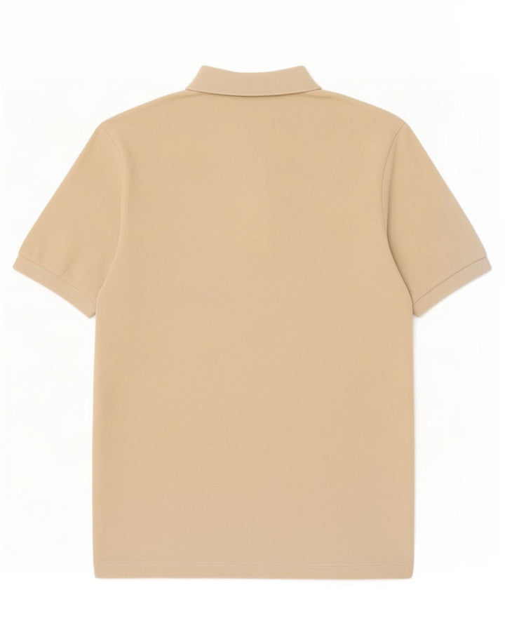 Kappa Mens Polo Shirt Medium Beige Cotton