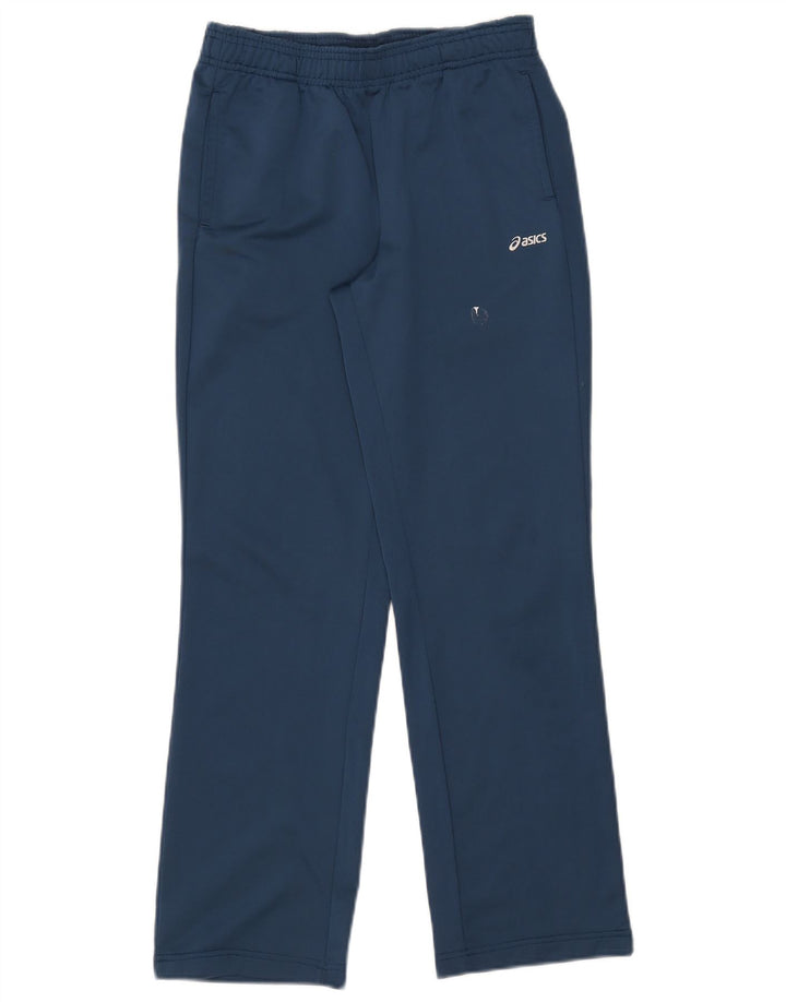 Asics Womens Tracksuit Trousers UK 12 Medium Blue