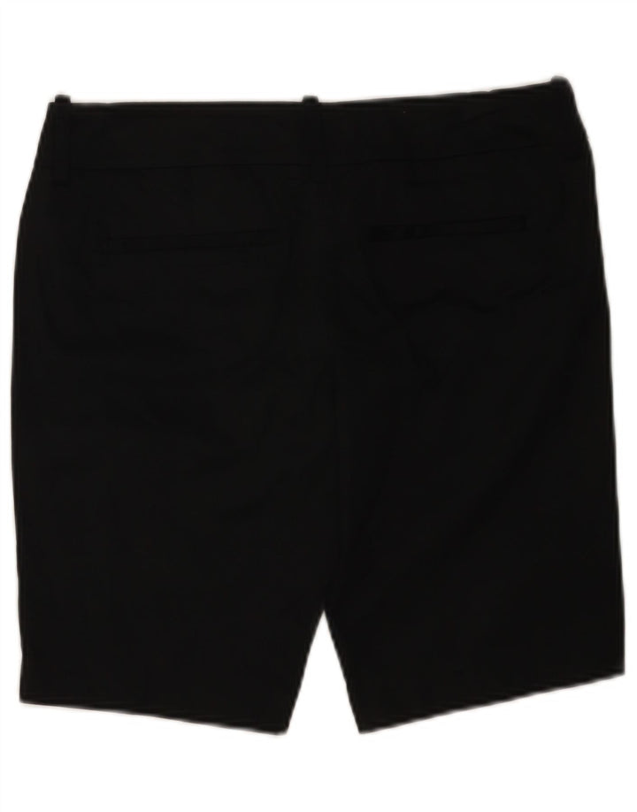 Mossimo Womens Petite Casual Shorts US 6 Medium W30  Black Cotton