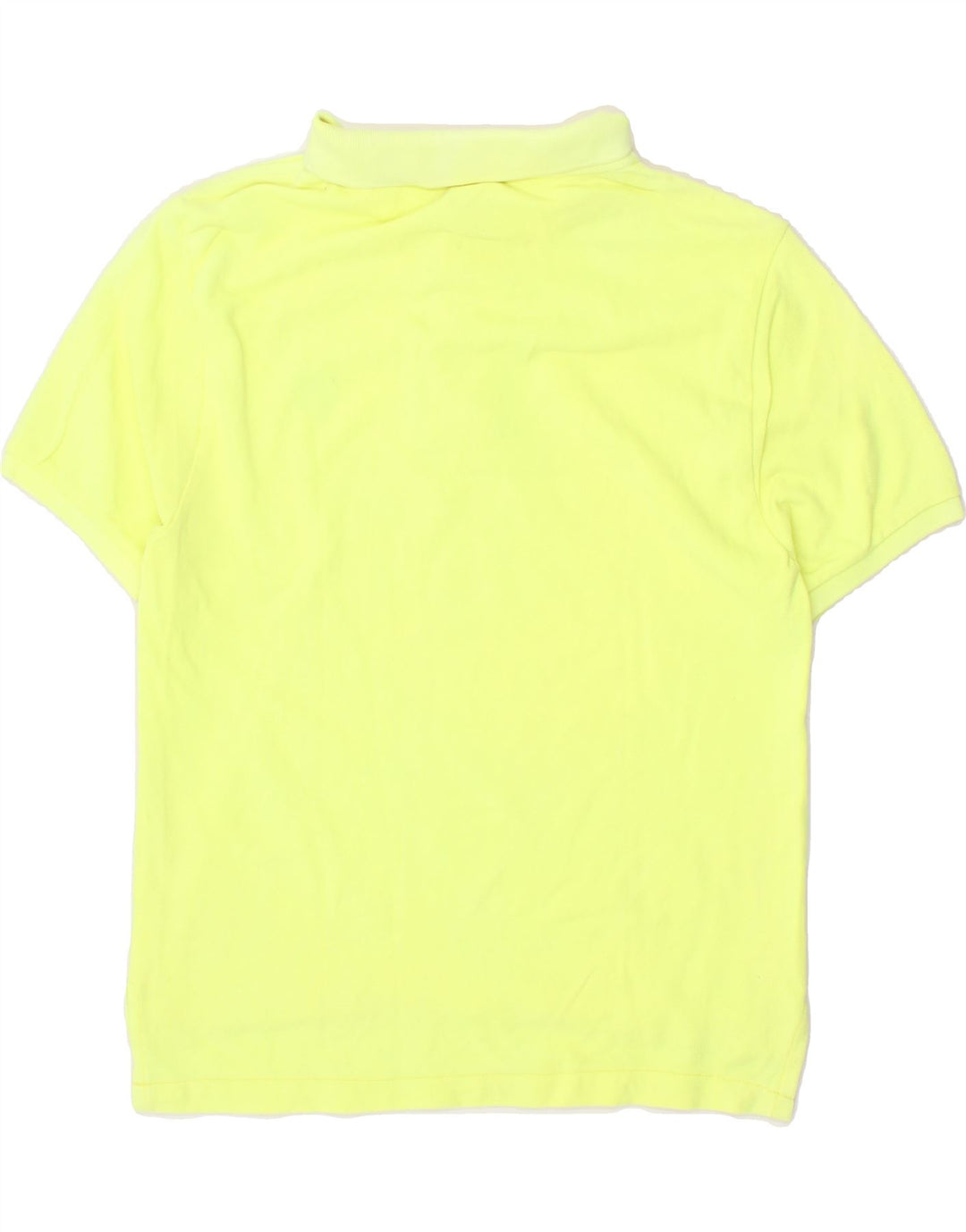 BLAUER Womens Polo Shirt UK 14 Medium Yellow Vintage Blauer and Second-Hand Blauer from Messina Hembry 