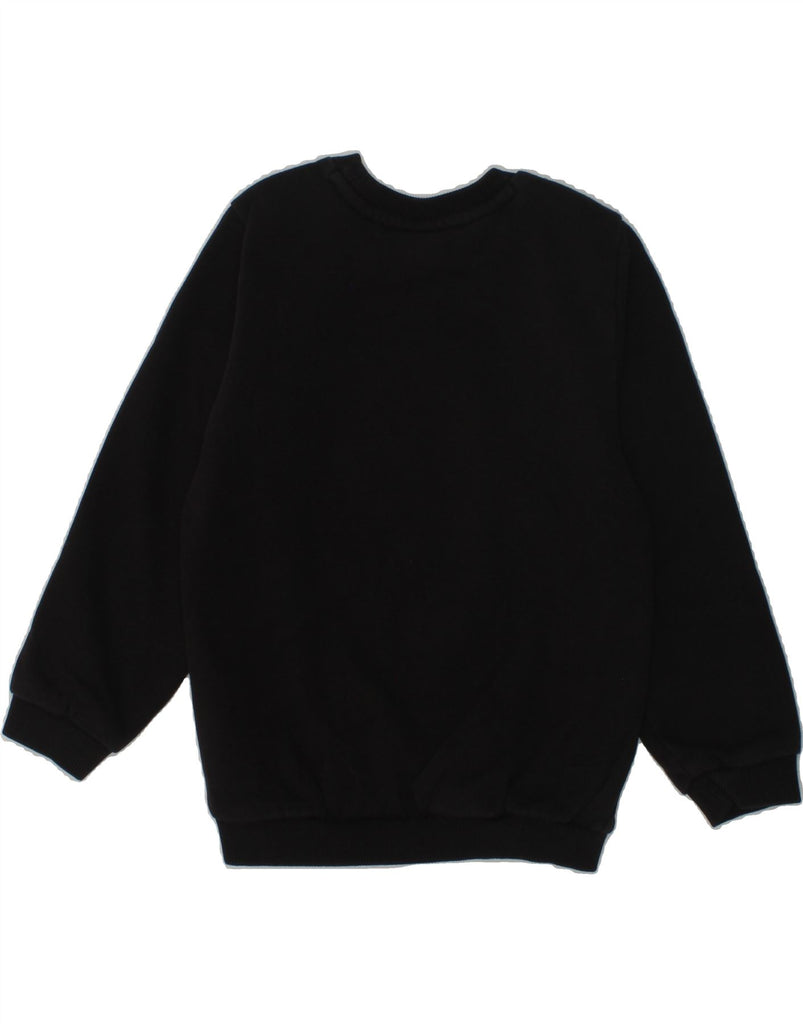 PUMA Baby Boys Graphic Sweatshirt Jumper 18-24 Months Black Cotton | Vintage Puma | Thrift | Second-Hand Puma | Used Clothing | Messina Hembry 