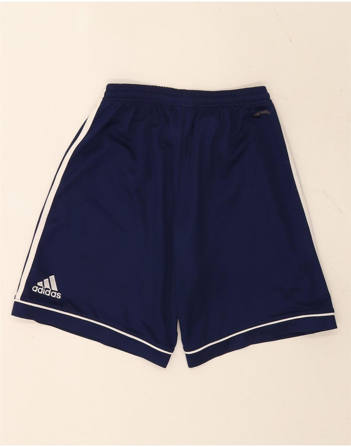 Adidas Mens Climalite Sport Shorts Small  Navy Blue Polyester