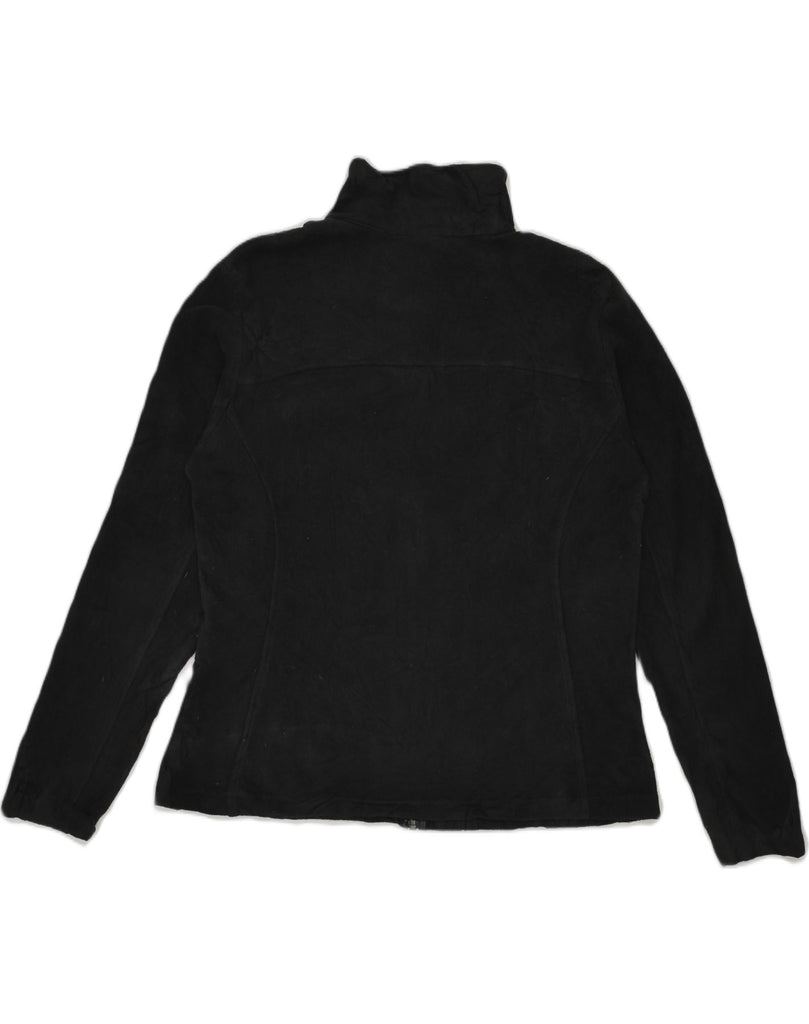 COLUMBIA Womens Fleece Jacket UK 18 XL Black Polyester | Vintage Columbia | Thrift | Second-Hand Columbia | Used Clothing | Messina Hembry 