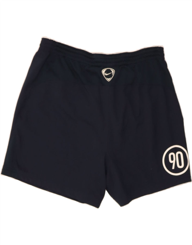 NIKE Mens Sport Shorts Large Navy Blue Polyester Vintage Nike and Second-Hand Nike from Messina Hembry 