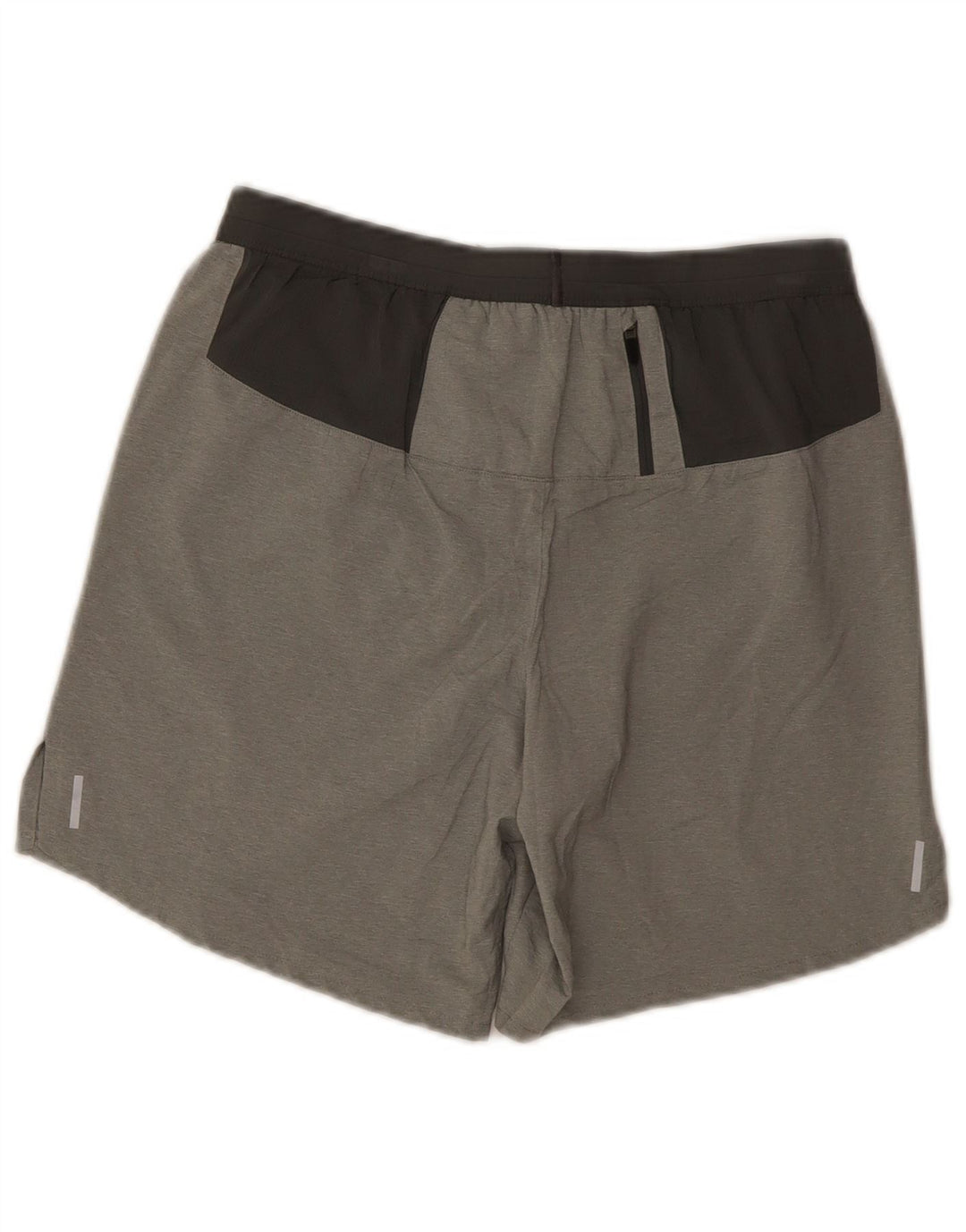 Nike Womens Dri Fit Sport Shorts UK 10 Small Grey Polyester