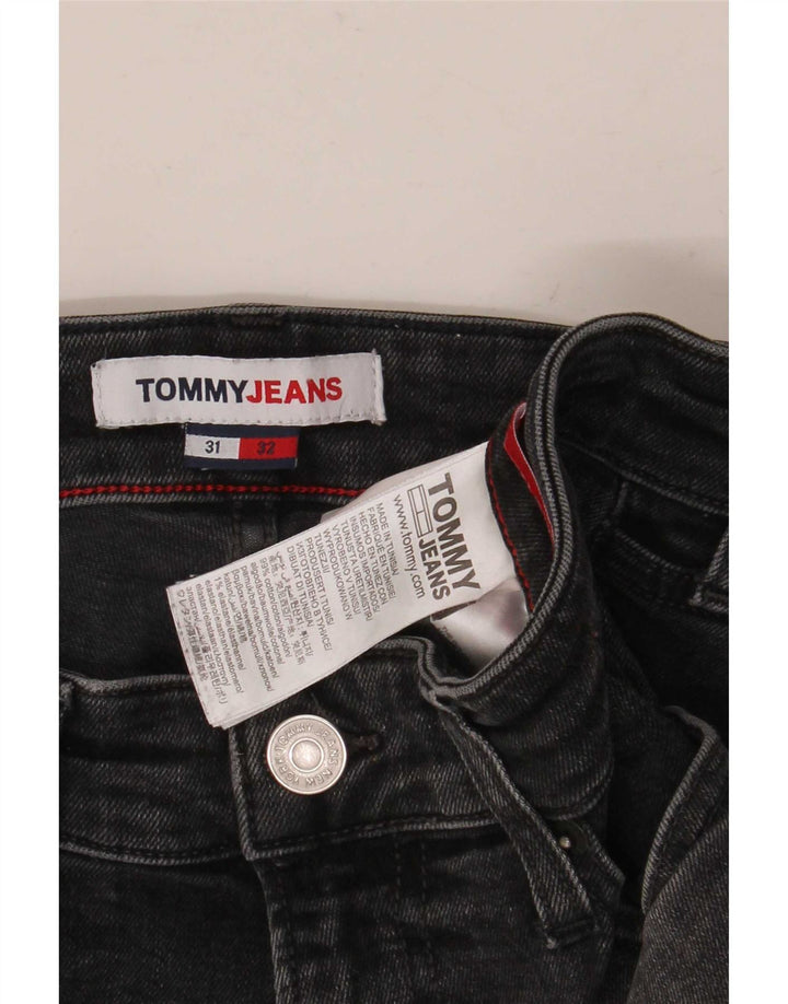 Tommy Jeans Mens Slim W31 L32 Grey Cotton