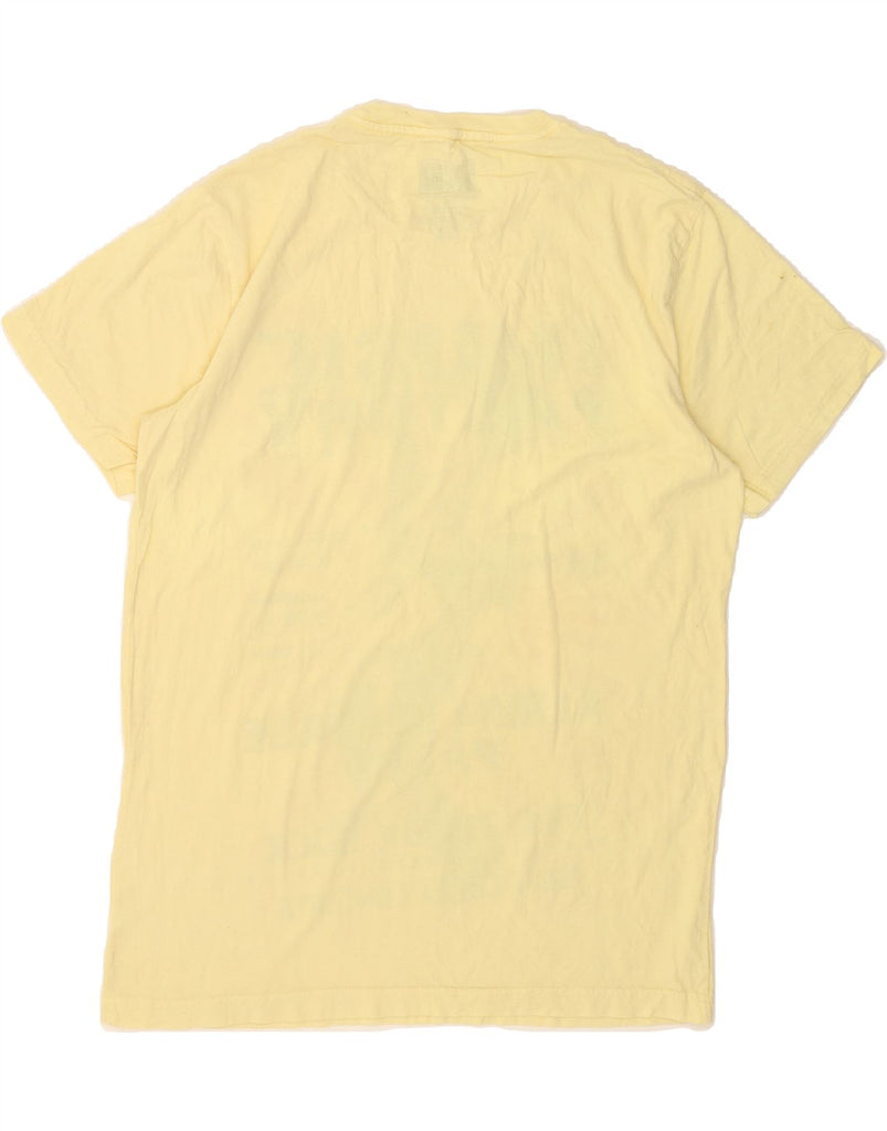 CONVERSE Mens Graphic T-Shirt Top Medium Yellow Cotton Vintage Converse and Second-Hand Converse from Messina Hembry 