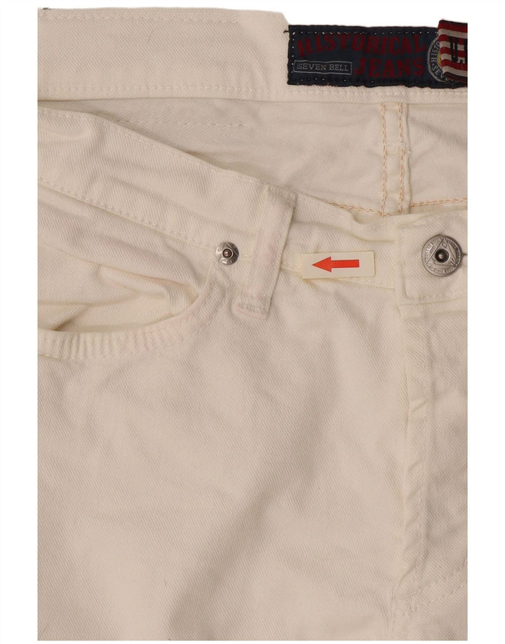 Roy Rogers Womens Low Skinny Jeans W30 L32 White