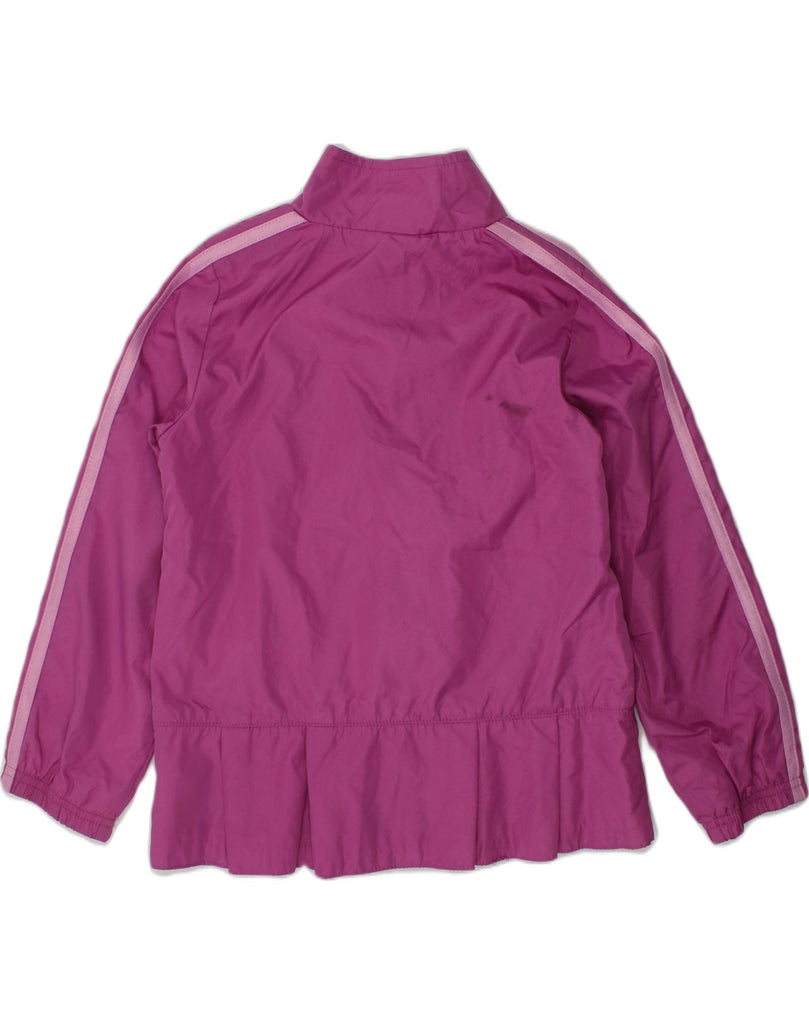 ADIDAS Girls Tracksuit Top Jacket 3-4 Years Pink Polyester | Vintage Adidas | Thrift | Second-Hand Adidas | Used Clothing | Messina Hembry 