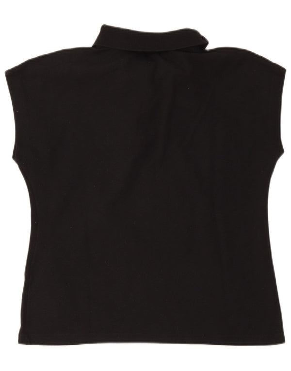 Fila Womens Polo Shirt IT 50 XL Black Cotton