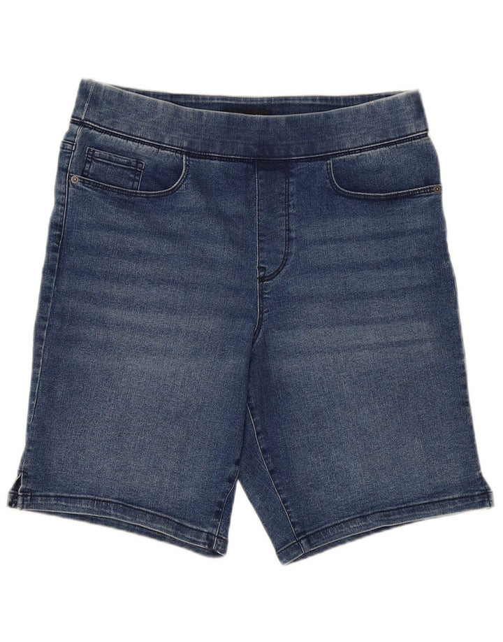 Dkny Womens Denim Shorts Medium W30 Blue Cotton