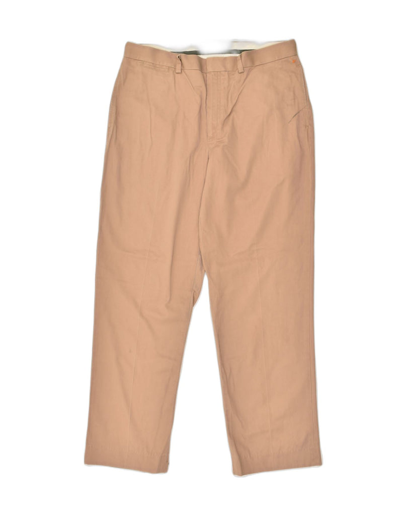 L.L.BEAN Mens Classic Fit Chino Trousers W36 L32  Brown Cotton | Vintage L.L.Bean | Thrift | Second-Hand L.L.Bean | Used Clothing | Messina Hembry 