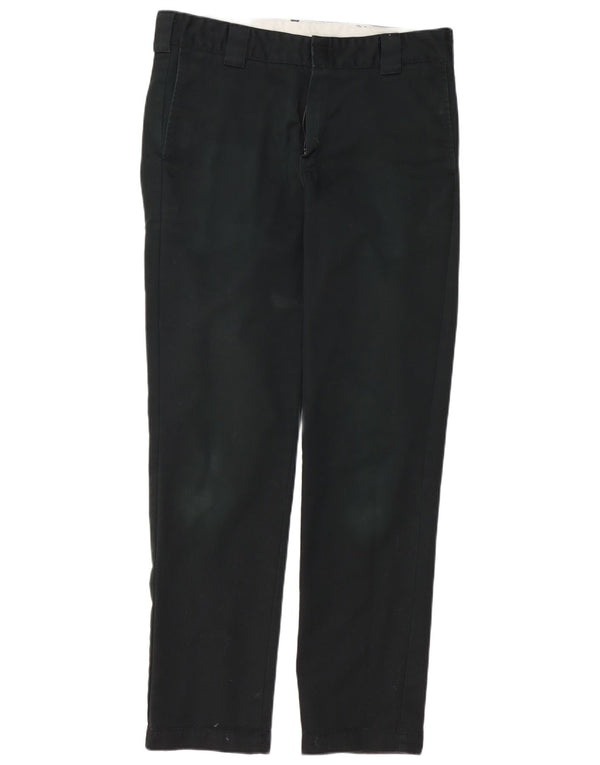 Carhartt Mens Slim Chino Trousers W32 L34 Black Cotton