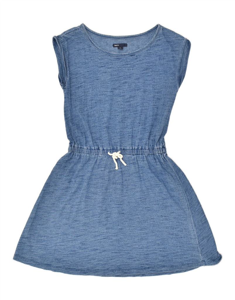 GAP Girls Basic Dress 14-15 Years 2XL Blue Cotton | Vintage Gap | Thrift | Second-Hand Gap | Used Clothing | Messina Hembry 