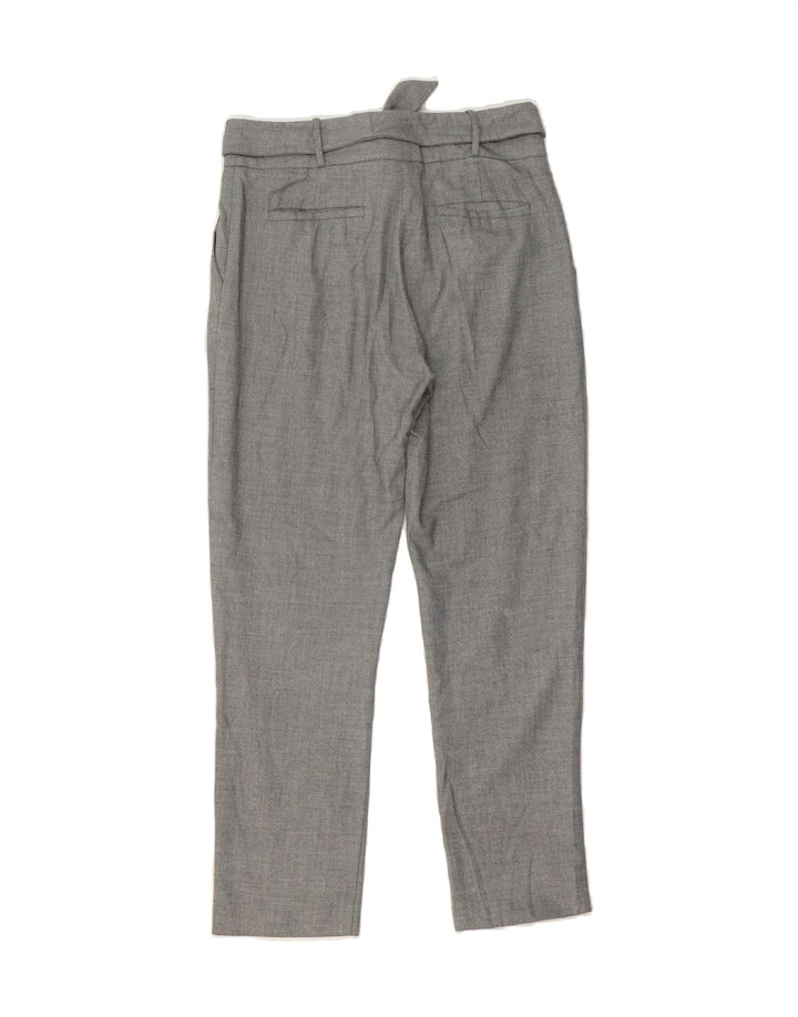 OASIS Womens Slim Casual Trousers US 10 Large W32 L28 Grey Vintage Oasis and Second-Hand Oasis from Messina Hembry 