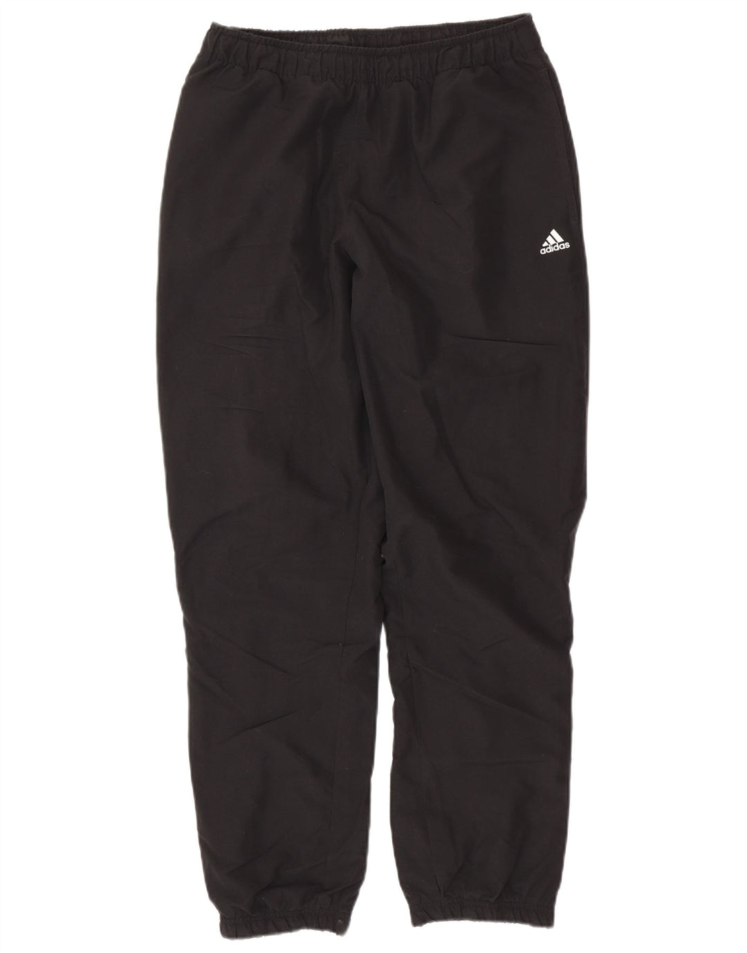 ADIDAS Mens Climalite Tracksuit Trousers Joggers Medium Black Polyester
