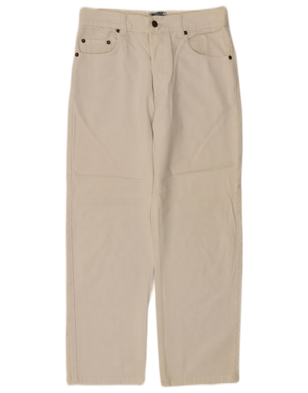 Uniform Womens Straight Jeans W28 L26 White