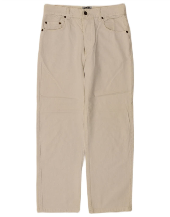 Uniform Womens Straight Jeans W28 L26 White