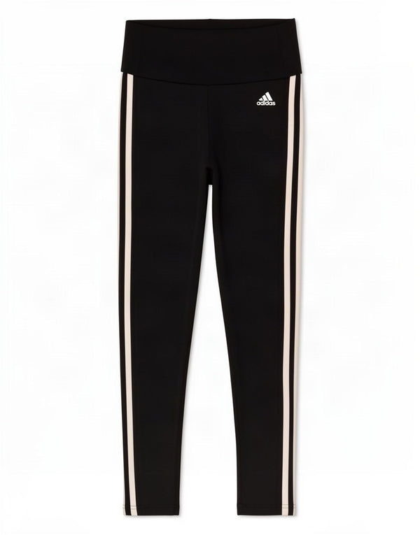 Adidas Womens Aeroready Leggings UK 8/10 Small Black Polyester