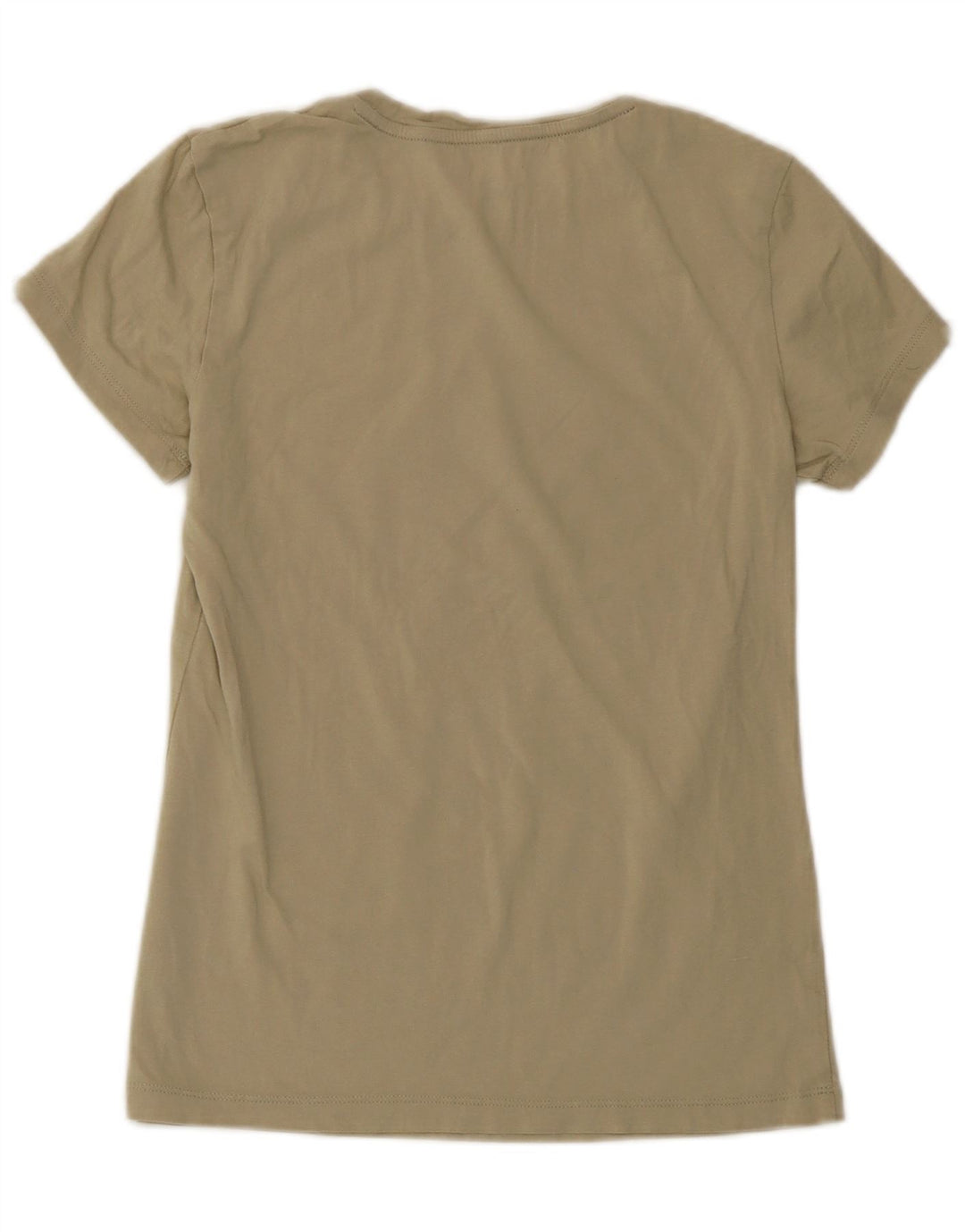 Puma Womens T-Shirt Top UK 6 XS Khaki