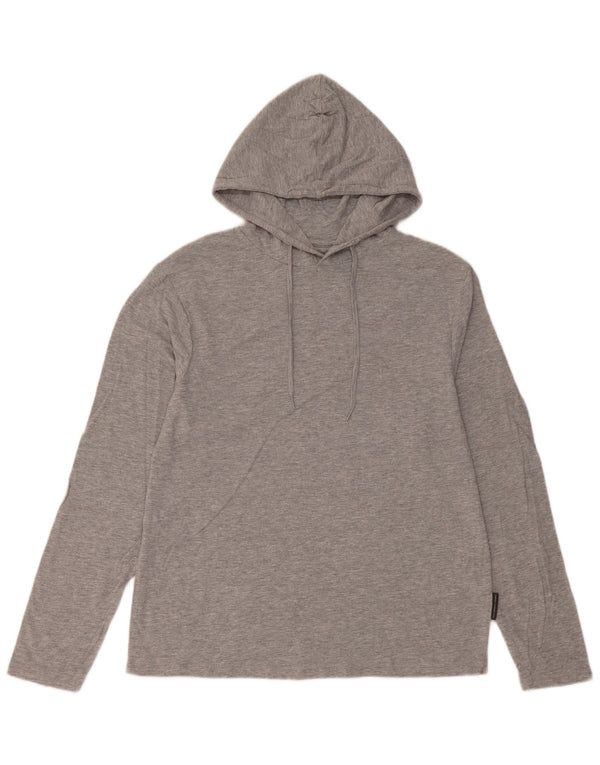 French Connection Mens Regular Fit Sweatshirt Jumper Medium Grey Cotton