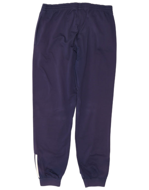 Adidas Mens Tracksuit Trousers Joggers UK 42/44 Large Navy Blue Polyester