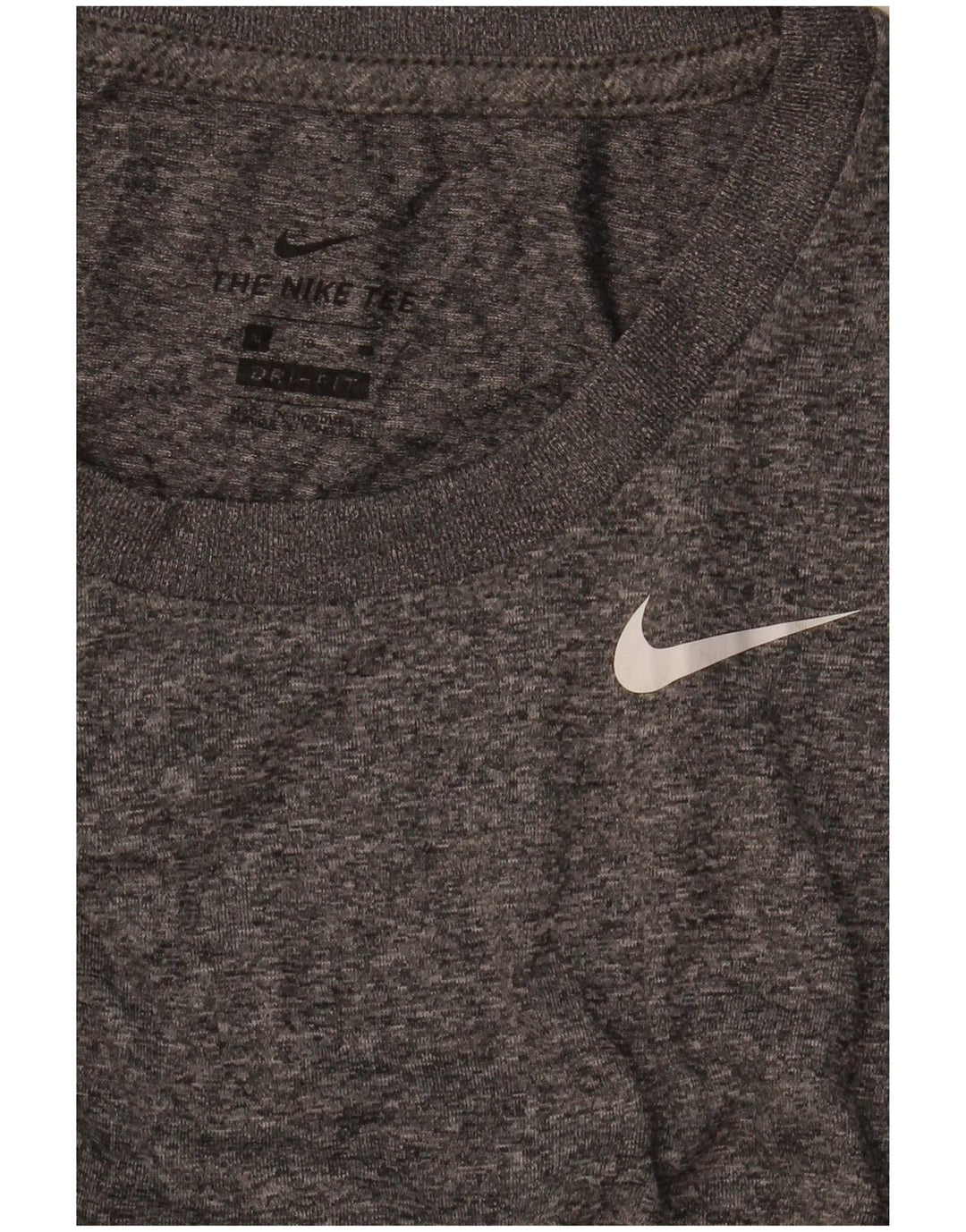 Nike Mens Dri Fit T-Shirt Top XL Grey Flecked