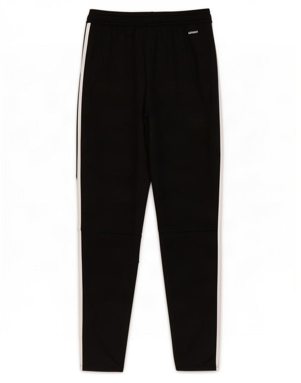 Adidas Boys Aeroready Tracksuit Trousers 15-16 Years Black Polyester